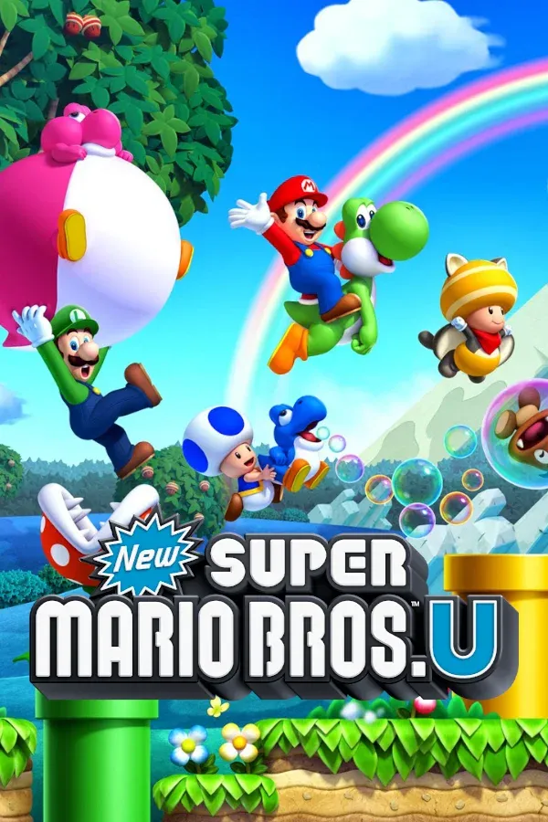 Cover for New Super Mario Bros. U