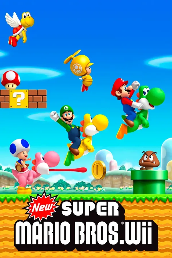 Cover for New Super Mario Bros. Wii